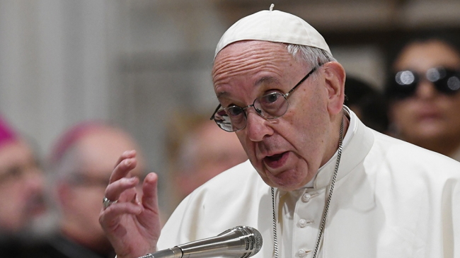 El papa Francisco se expresó a favor de las uniones homosexuales